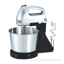 Stand food mixer with stainless steel bowl